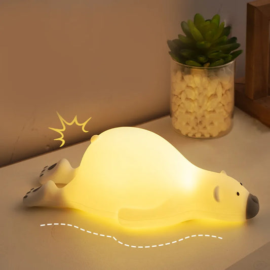 Lazy Bear Squishy Light